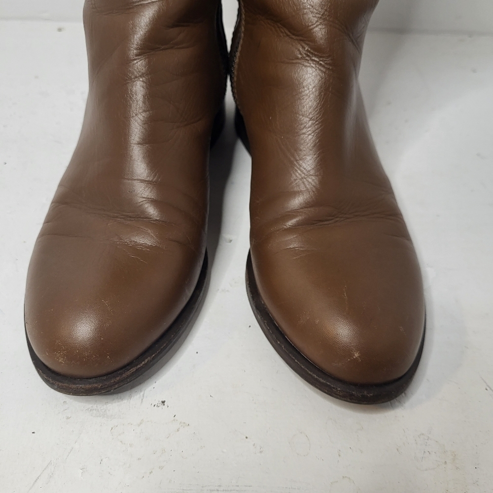 Valentino Ascot Ribbon Lace-Up Riding Boot Size 38 - Picture 7 of 14
